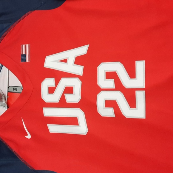 Women's USA Medium Soccer Nike #22 Jersey New - Picture 3 of 6